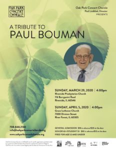 A Tribute to Paul Bouman