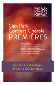 Oak Park Concert Chorale Premières