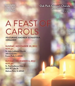 A Feast for Carols Flyer