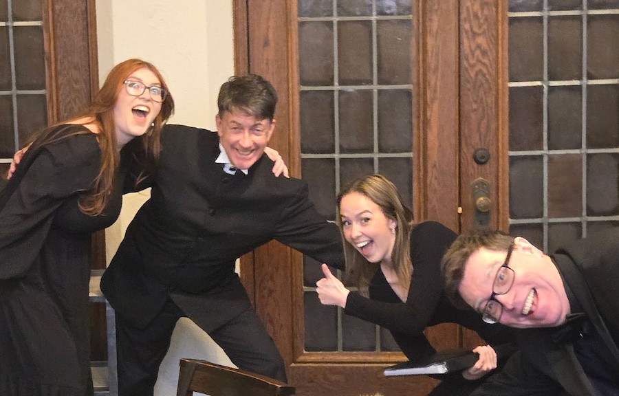 OPCC members & Paul having fun